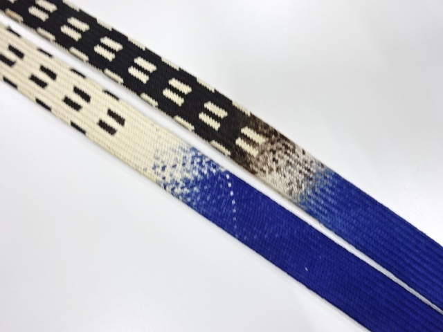  アンティーク　正絹　手組帯締め